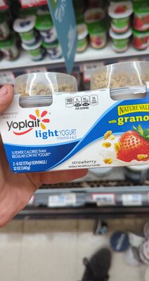 Yoplait Light Strawberry Yogurt with Granola 2 count