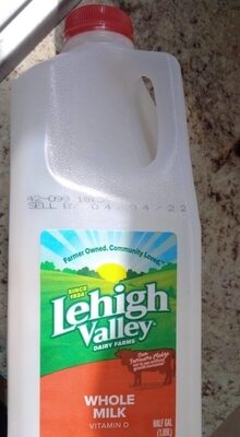 Lehigh Valley whole milk
