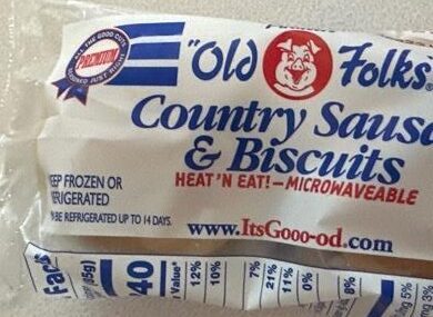 Country sausage & biscuits