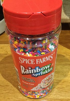 Spice farms, rainbow sprinkles