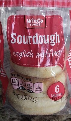 Sourdough English muffins