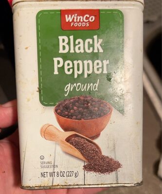 Black peper ground front packaging