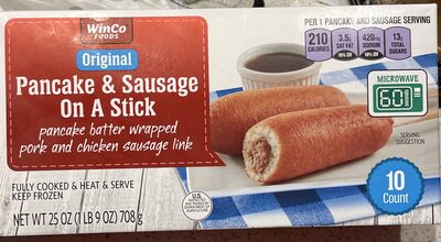 Pancake & Sausage on a Stick