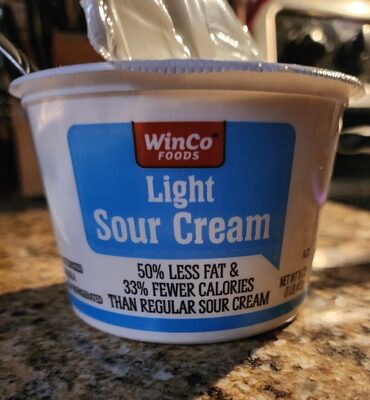Light sour cream front packaging