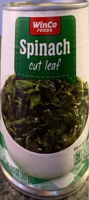 Spinach cut leaf
