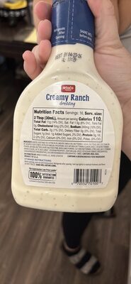 Creamy Ranch dressing
