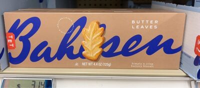 Butter leaves delicate butter biscuits with hints