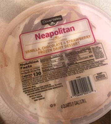 Neapolitan ice cream
