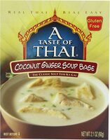 Coconut ginger soup base