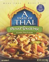 Taste of thai mix sauce peanut