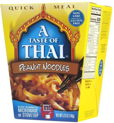 Peanut Noodles front packaging