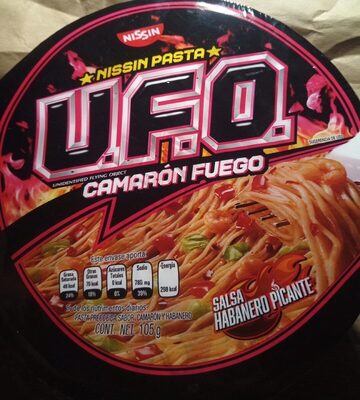 Pasta U.F.O. camarón fuego