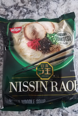 Umami tonkotsu flavor ramen noodle soup