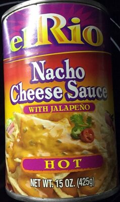 Nacho cheese sauce with jalapeno