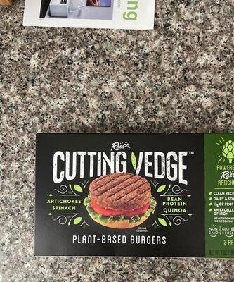 Cutting Vedge Burger front packaging