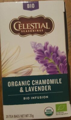 Organic chamomile & lavender