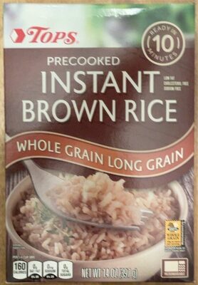 PRECOOKED INSTANT BROWN RICE