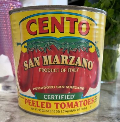 San marzano certified peeled tomatoes