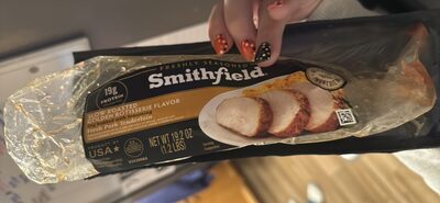 Slow Roasted Golden Rotisserie Flavor Fresh Pork Tenderloin front packaging