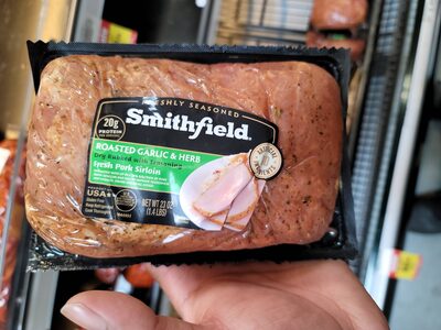Smithfield roasted garlic & herb pork sirloin