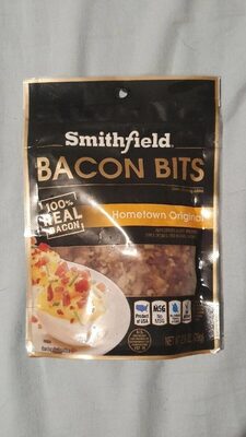 Smithfield Bacon Bits Hometown Original front packaging