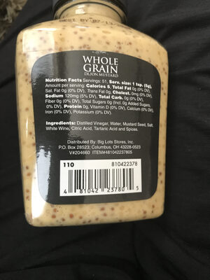 Fresh finds, original yellow mustard