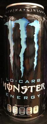 Monster Energy Lo-carb front packaging