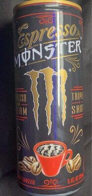 Monster energy expresso front packaging