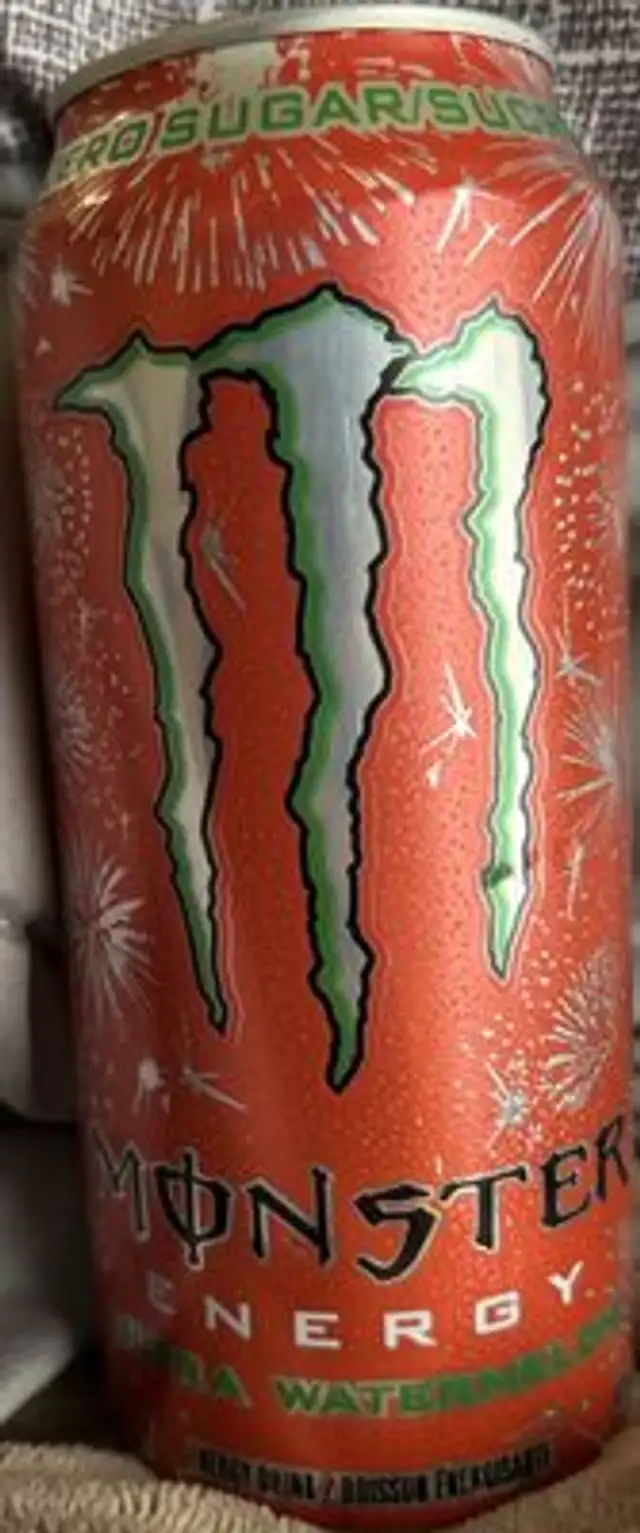 Ultra Watermelon Energy Drink front packaging