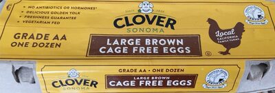 Large Brown Cage Free Eggs