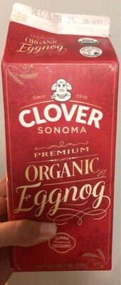 Eggnog front packaging