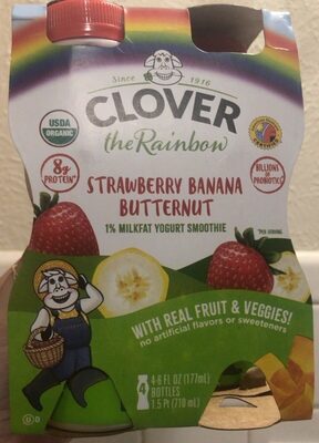 Strawberry Banana Butternut Smoothie