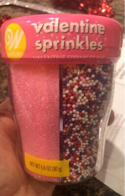 Valentines sprinkles