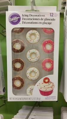 Wilton, icing decorations front packaging