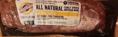 Dry Rubbed Pork Tenderloin