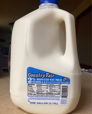Country fair 2% milk