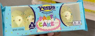 Peeps Party Cake