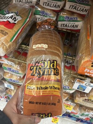 100% whole wheat bread