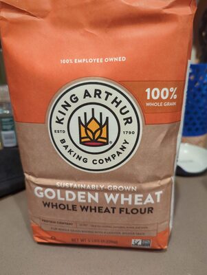 Stone-Ground White Whole Wheat Flour front packaging