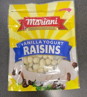 Vanilla Yogurt Raisins