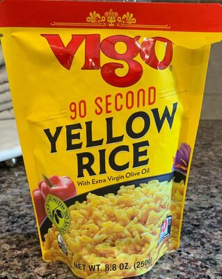 90 Second Yellow Rice