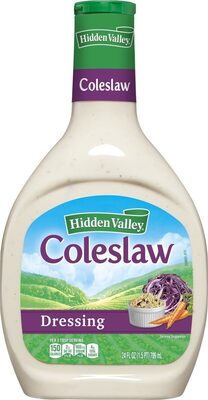 Coleslaw salad dressing & topping