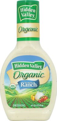 Original ranch organic salad dressing topping