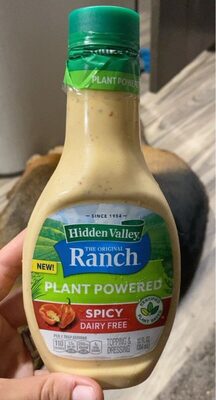 Dairy free Plant powered spicy ranch