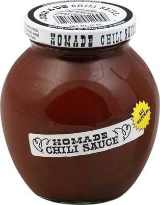 Homemade chili sauce