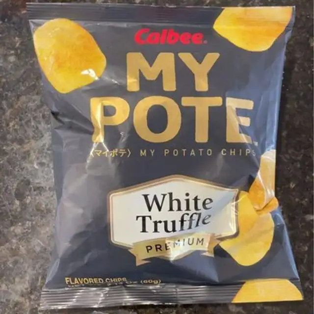 My pote white truffle front packaging