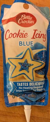 Blue Cookie Icing