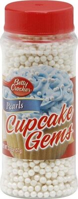 Pearls cupcake gems