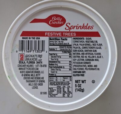 Festive Trees Sprinkles