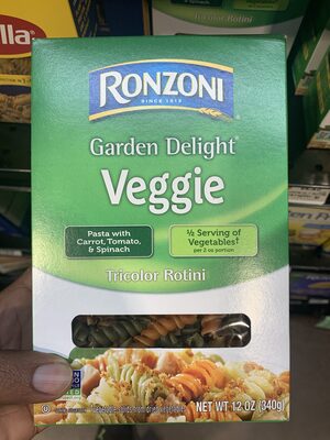 Veggie Tricolor Rotini